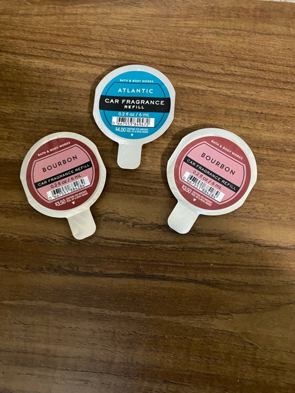 Bath & Body Works Car Fragrance Refills- Set of 3 in Men’s Scents
